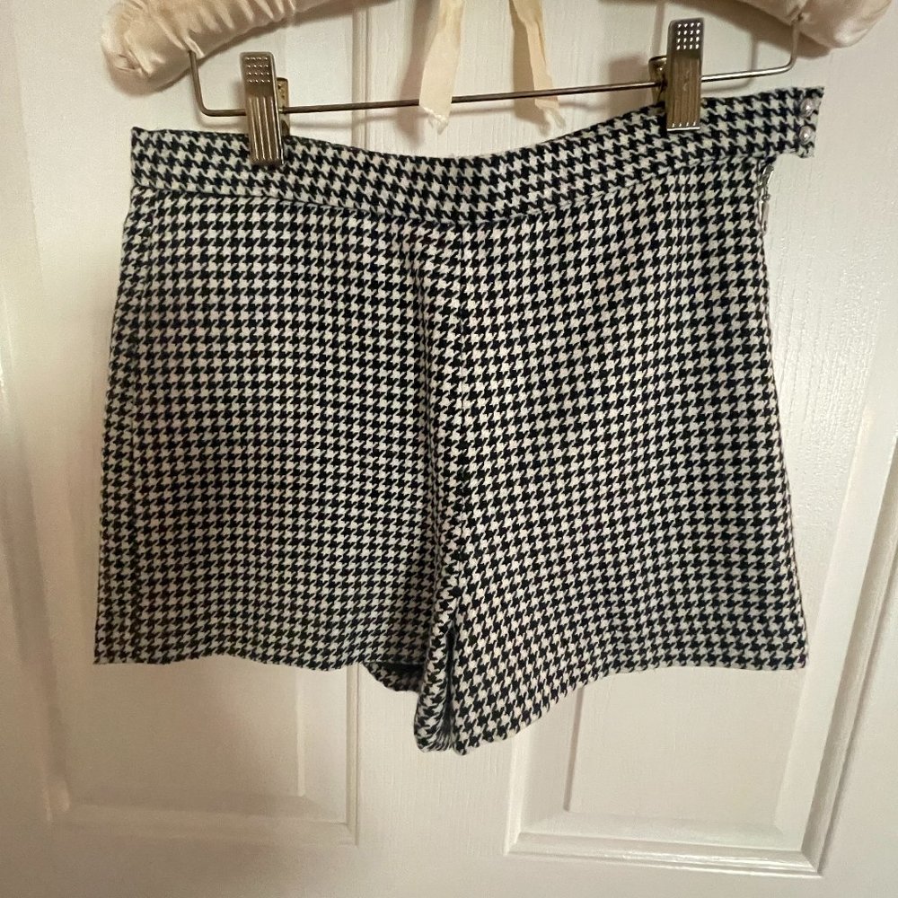 Zara Plaid Shorts